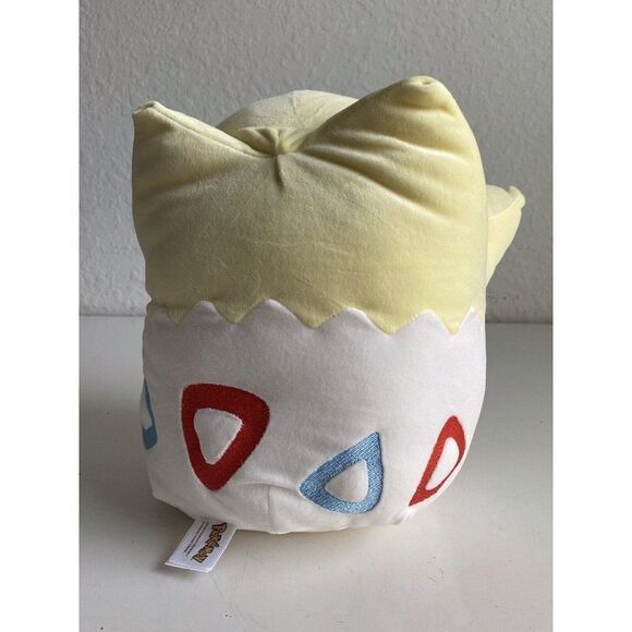 Pokemon Togepi Squishmallow Soft Plush 10" Inch Kellytoy Squishmallows NEW - Picture 5 of 9